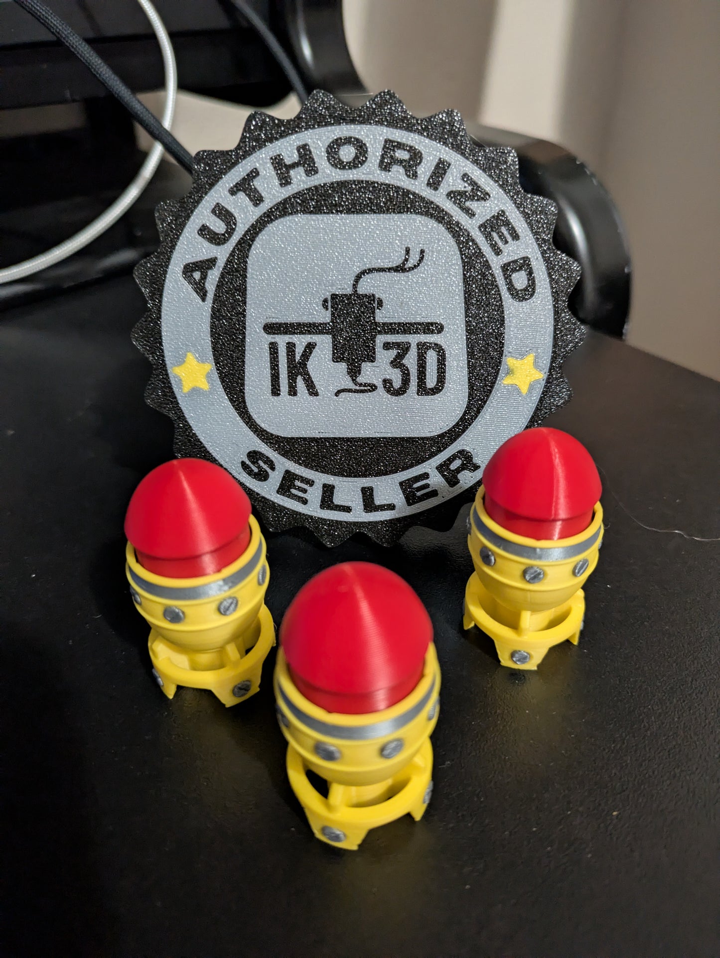 Nuke Bomb Fidget Clickers